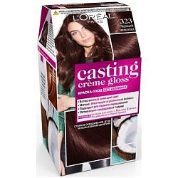 Краска для волос L'Oreal Casting Natural Gloss 323 Горький шоколад