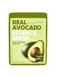 Тканевая маска для лица FarmStay Real Essence авокадо 23 мл