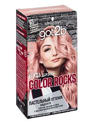 Краска для волос Got2b Color Rocks стойкая 101 Розовый блонд 142,5 мл