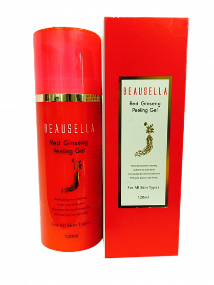 
                                Beausella Пилинг-гель с экстрактом красного корейского женьшеня, 120 мл