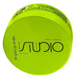 Воск для волос Kapous Studio Matt Wax Матовый сильная фиксация 125 мл