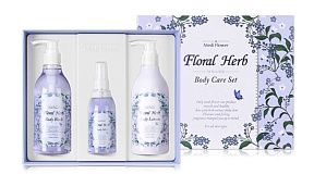 Подарочный набор Medi Flower Floral Herb (гель для душа, лосьон для тела, крем для рук)