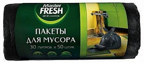 Мешки для мусора Master Fresh 30 л 50 шт