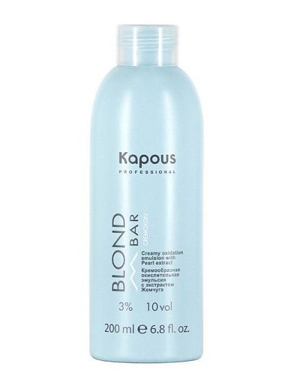 
                                Эмульсия для волос Kapous Professional Blond Bar 3% 200 мл