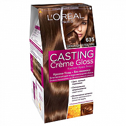 Краска для волос L'Oreal Casting Creme Gloss 635 Шоколадное пралине 160мл