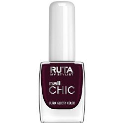 Лак для ногтей Ruta Nail Chic 46 темный изюм