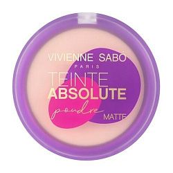 Пудра для лица Vivienne Sabo Teinte Absolute матирующая 01 розово-бежевый