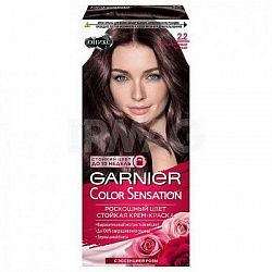 Краска для волос Garnier Color Sensation Оникс оттенок 2.2 Перламутровый Черный