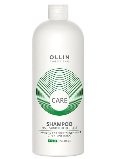 
                                Шампунь для волос Ollin Care восстановление структуры волос 1000 мл Топ
