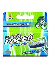 Kассеты для бритья Dorco Pace 6 c триммером 4 шт