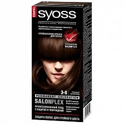 Краска для волос Syoss Color 3-8 Темный шоколад 50 мл