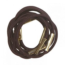 Резинки для волос Dewal Midi коричневые, 45 мм 10 шт