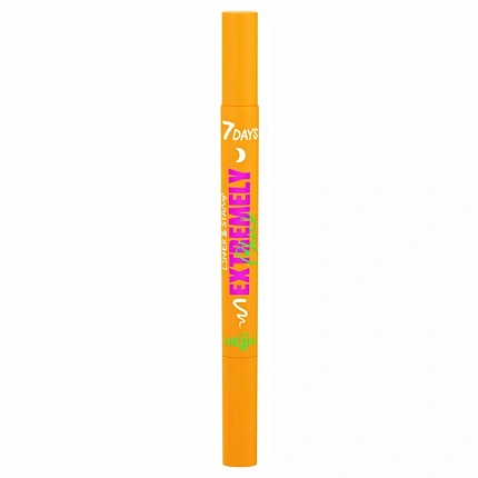 
                                Подводка - штамп для макияжа 7Days Extremely Chick UVglow Neon светящаяся 703 Orange moon