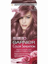 Крем - краска для волос Garnier Color Sensation Роскошный Цвет 6.2 Кристально розовый блонд 110 мл