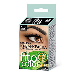 Краска для бровей и ресниц Fito Cosmetic Fito Color чёрный 4 мл