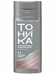 Бальзам для волос Тоника Оттеночный 9.1 Платиновый блондин 150 мл