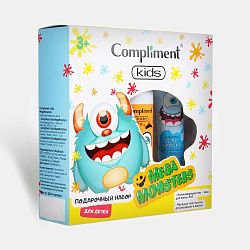 Подарочный набор Compliment Kids №1801 Megamonsters (гель-пена для ванны + краска для ванны)