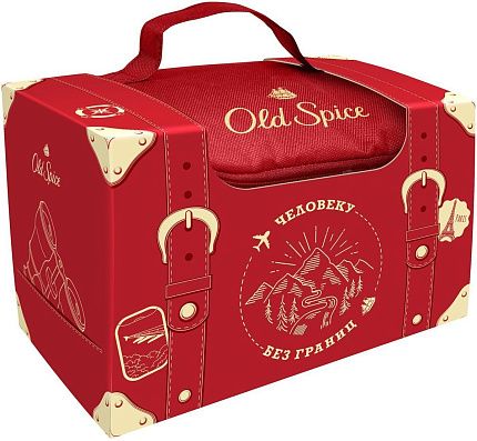 
                                Подарочный набор Old Spice Captain (Гель + Лосьон + Шампунь + Пена с сумкой для путешествий