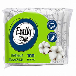 Ватные палочки Emily Style пакет 100 шт