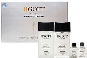 Подарочный набор Jigott Men Увлажнение (Тонер, Лосьон после бритья)