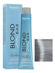 Краска для волос Kapous Professional Blond Bar серебристый пепельный 1011 100 мл