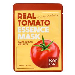 Тканевая маска для лица FarmStay Real Essence томат 23 мл