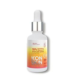 Пилинг для лица Icon Skin Re:Vita C Energy Boost 15% комплекс кислот с витамином C Step 5.1 30 мл