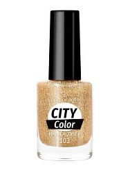 GR  Лак  City Color  103  Glitter