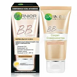 BB - Крем для лица Garnier BB Cream Секрет Совершенства Натурально-бежевый 50 мл